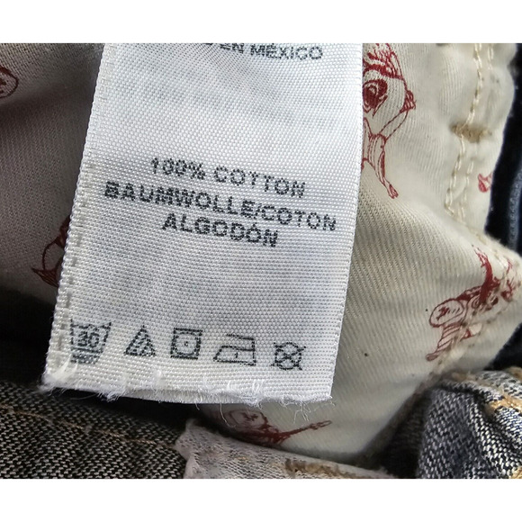 True Religion Joey Flare Jeans Size 31 Y2K Low Rise - Picture 15 of 16